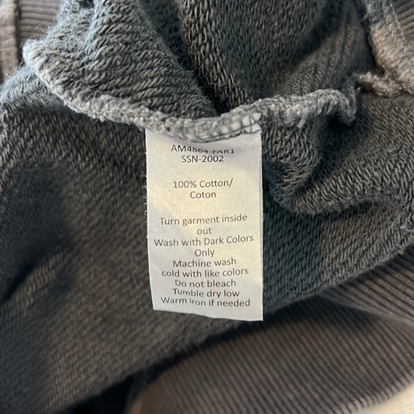 ATM Anthony Thomas Melillo Color Blocked Diagonal Tie Dyed Sweatshirt - Picture 6 of 10